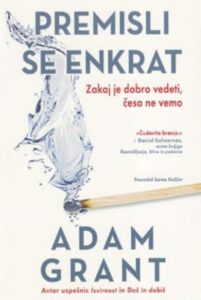 premisli se enkrat, adam grant