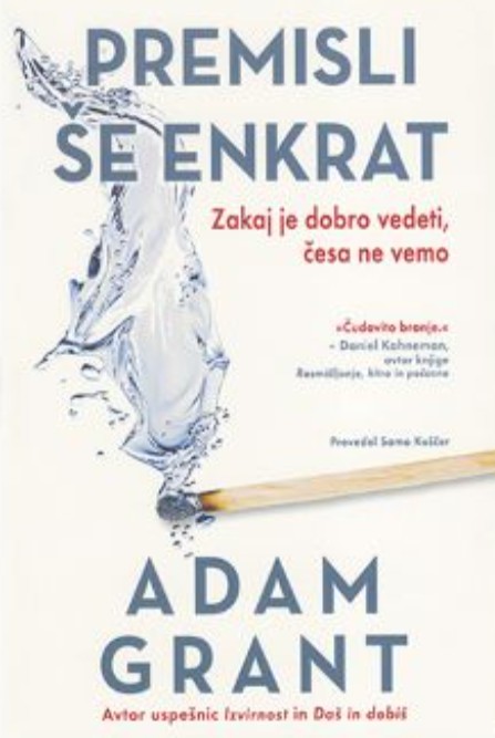 premisli se enkrat, adam grant